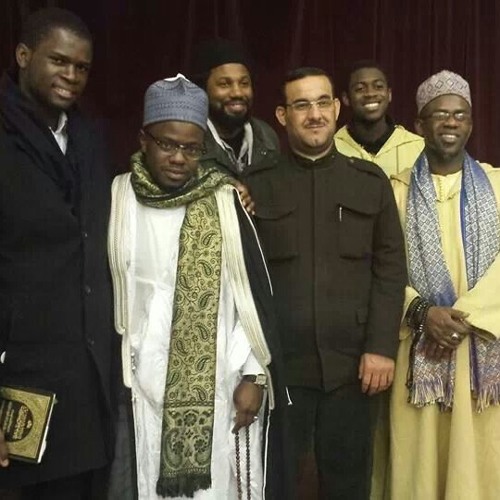 Sidi Ahmed Abdus Salam leading dhikr at UK FAYDA Zawiya at London,  Finchley Road