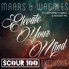 DJ Maars & Waggles-Elevate The Mind Feat. Distorted Fluency & Hoodat MC (100th Scour VIP)