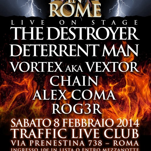 Deterrent Man Live @ Hard In Rome
