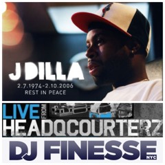 J - Dilla Tribute - Dj Finesse NYC filling in for Dj Premier on Live From Headqcourterz