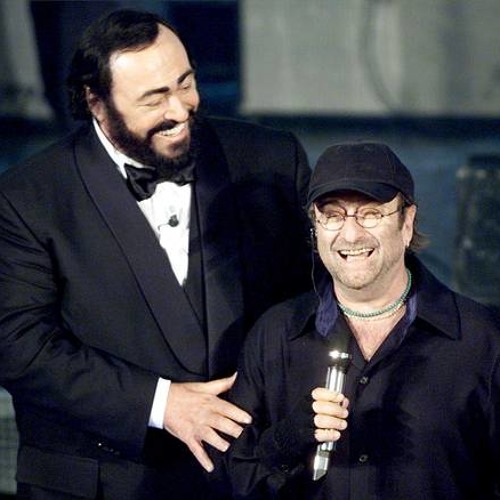 Caruso Luciano Pavarotti Lucio Dalla By Simon Poeta