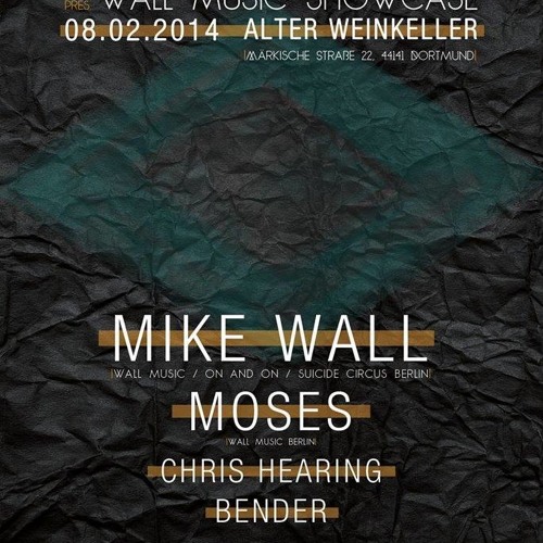 Moses @ Ausserkontrolle Pres. Wall Music Showcase - Alter Weinkeller Dortmund - 08.02.2014