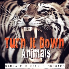 Turn It Down Animals-(Kaskade vs Martin Garrix vs Milk N Cookies)-Jeff Ta Mashup Bootleg