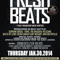 DJ Jay Clipp Live @ Fresh Beats (1.30.14)