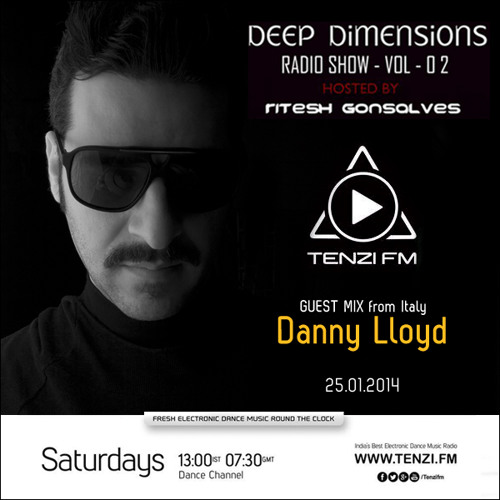 Danny Lloyd at DEEP DIMENSIONS [TENZI.FM 25.01.2014]