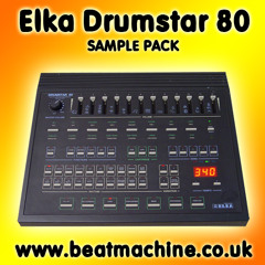 Elka Drumstar 80 Drum Machine Sample Pack