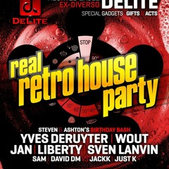 Just-K @ Real Retro House Party (Club Delite) 14.12.2013