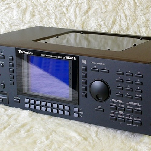 Technics WSA-1R Hardware synthesizer Demo