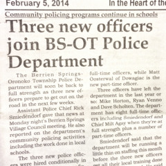 3 New Officers Join BS-OT Police Department (Il Hombre Invisible Cutup For Disquiet0110 - Wsb100)
