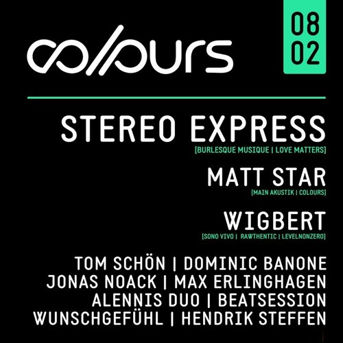 Dominic Banone @ COLOURS 08.02.2014 | Part 2 (Tanzhaus West, Frankfurt)