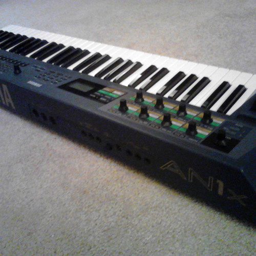 Nebulous - Relaxing ambient drone music soundscape (Yamaha AN1x synthesizer)