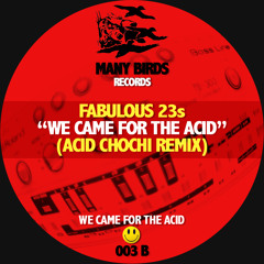Fabulous 23s - We Came For The Acid (Acid Chochi Remix)