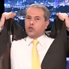 -توفيق عكاشة اتعصب واتجنن وكسر المايك .. هتضحك للصبح