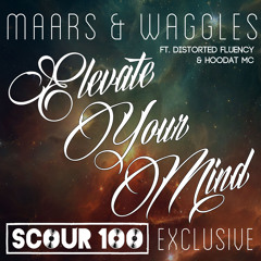 DJ Maars & Waggles- Elevate The Mind ft Distorted Fluency & Hoodat MC *Scour 100# Exclusive*