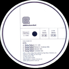 A.F.A. - Being Boiled [Moroder Mix] (2002)