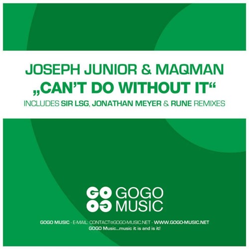 Joseph Junior & MAQman - Can't Do Withiout It (Sir LSG Vocal Mix)