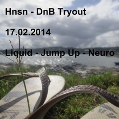 Hnsn - DnB Tryout - Liquid, Jump Up, Neuro (17.01.2014)