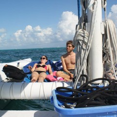 Calm Sea - Bernie and Sonia