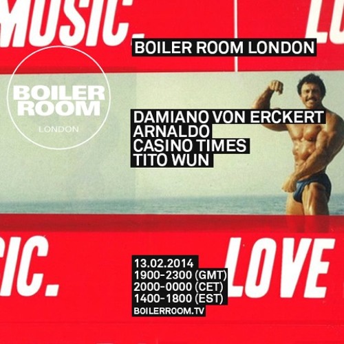 Damiano Von Erckert Boiler Room Damiano Von Erckert Boiler Room