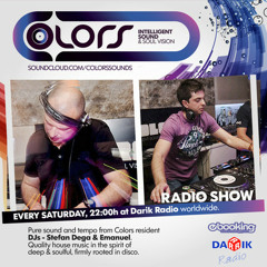 Spot for "Colors Radio Show" on Darik Radio waves!