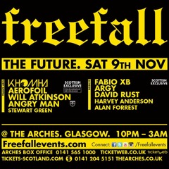 Angry Man Live @ Freefall - The Arches - Glasgow 09-11-13