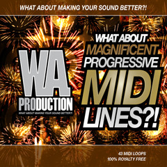 W. A. Production - Magnificent Progressive MIDI Lines Preview