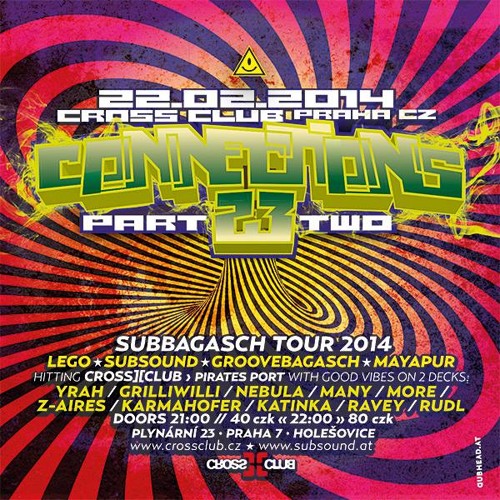 Nebula @ Connections23 Part2 - Pirates Port /// CrossClub / Praha / 2014-02-22