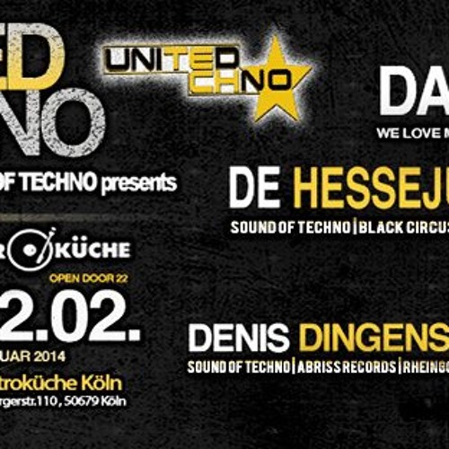 DENIS DINGENS @ ELEKTROKÜCHE UNITED TECHNO Meets SOUND OF TECHNO(22.02.2014)