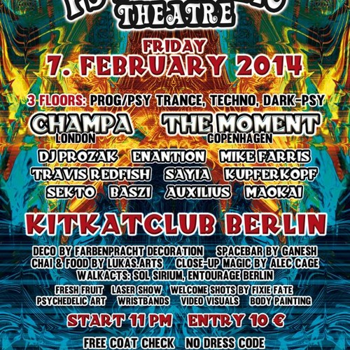 Psychedelic Theatre 07.02.2014 @Kit Kat Berlin