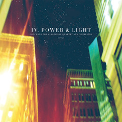 Power & Light - concerto for saxophone quartet and orchestra