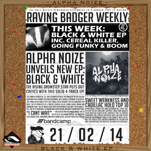 Alpha Noize - Cereal Killer | Black & White EP