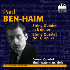 Paul Ben-Haim: String Quartet No. 1, Op. 21: II. Molto vivace