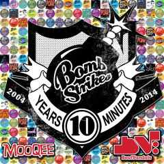 Bombstrikes: 10 Years In 10 Minutes Mix - Mooqee & Beatvandals