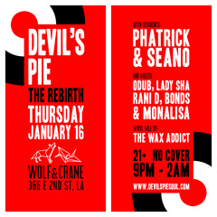 Devil's Pie: The Relaunch DJ Sets. Rani D