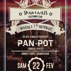 Monkey Coops - Warmup for PAN-POT (MOBILEE/BERLIN) @ Spartacus Club (FR) 22.02.2014