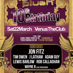 Jon Fitz presents the Plush Podcast @ Venus the Club Manchester
