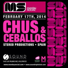 Live at Sound Nightclub with Chus + Ceballos (Monday Social)