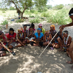 Dancing with the !Kung Bushmen at Dobe, Botswana
