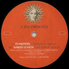 Ed Rush & Optical - 'Funktion' (V Recordings) 1998