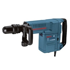 Demolition Hammer working on concrete with random spurts clip