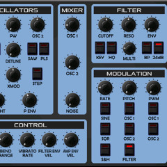 Polar Vort-X - OBXd Demo