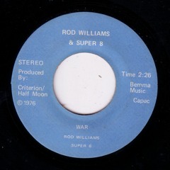 Rod Williams - War [Half Moon]
