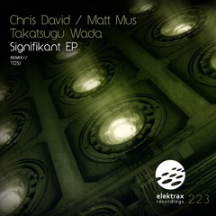 Matt Mus & Takatsugu Wada - Schieber (Original Mix) [Elektrax]