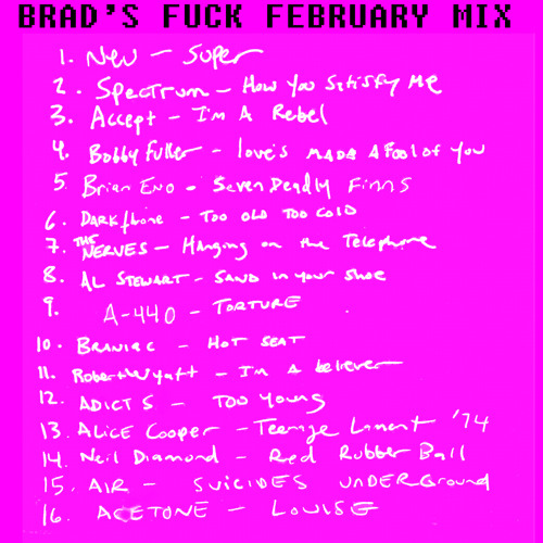 Feb Playlist