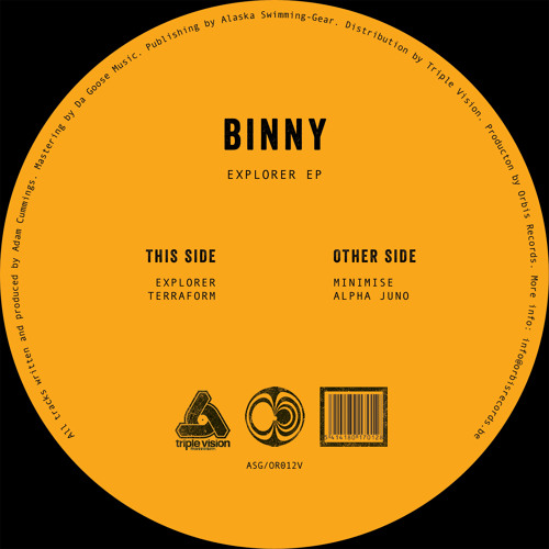 ASGOR012 - Binny - Explorer EP