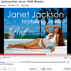 Ruff (Unofficial Remix)[collab w/ Janet Jackson]
