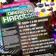 Thumpa b2b Douglas w/ MC Jack @ Operation Hardcore 21/02/14 (New Freeform Set)
