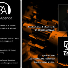 Bass Agenda 73: Interview with Dr Schmidt & mix from Lee Coombs (The Freakazoids)