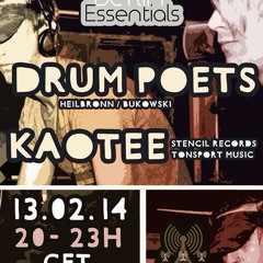 Drum Poets at Berlin Essentials on Stromkraftradio 13-02-2014