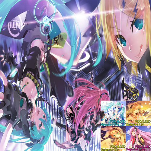 Miku, Luka, Len & Rin - Magnet